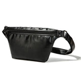 Men Waist Pack Chest Bag Pu Leather Funny Pack Belt Bags Women