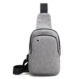 Casual Chest Bag for Man Young Boys Cross Body Bagpack Male Sporty