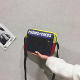 Women Shoulder Bag Canvas Handbag Zipper Messenger Bags