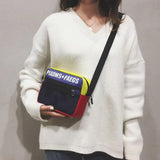 Women Shoulder Bag Canvas Handbag Zipper Messenger Bags