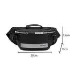 Waterproof Waist Bag Men Belt Fanny Pack Unisex Hip Purse