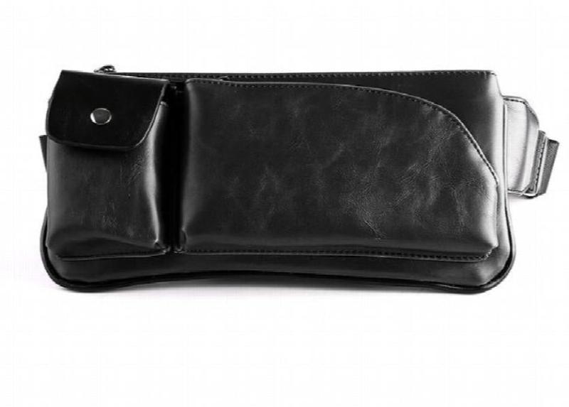 Men's Retro Shoulder Bag Messenger Chest Sports Waist Bag