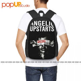 Angelic Upstarts - Power Of The Press Backpack Large Capacity Travel Shoe Bag