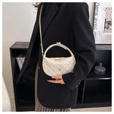 Vintage PU Leather Crossbody Messenger Bag Women Handbag