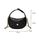 Vintage PU Leather Crossbody Messenger Bag Women Handbag