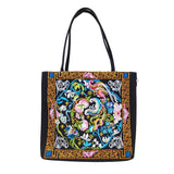 Embroidery Canvas Shoulder Bag Chinese Ethnic Style Tote