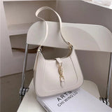 Textured PU Leather Shoulder Crossbody Bag Western Style Handbag