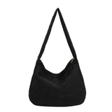 Female Casual Large Capacity Shoulder Tote Bags Cotton Clothing Texture