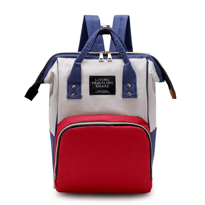 Personalized Embroidered Baby Backpack Travel Mommy Bag Stroller