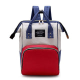 Personalized Embroidered Baby Backpack Travel Mommy Bag Stroller