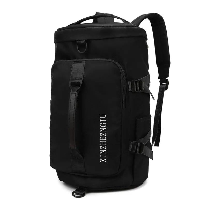 Women's Sports Travel Backpack Multi-pockets Handbag Tote Weekend Bag