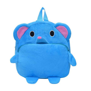 Cute Cartoon Frog Backpack for Toddlers, Plush School Bag for Kids