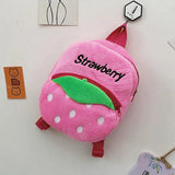 Cute Cartoon Frog Backpack for Toddlers, Plush School Bag for Kids