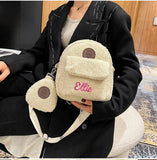 Personalized Embroidery Toddler Backpack with Little Purse