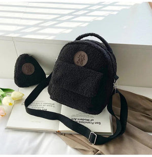 Personalized Embroidery Toddler Backpack with Little Purse