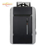Waterproof Business Backpack Men USB 15.6 Inch Laptop