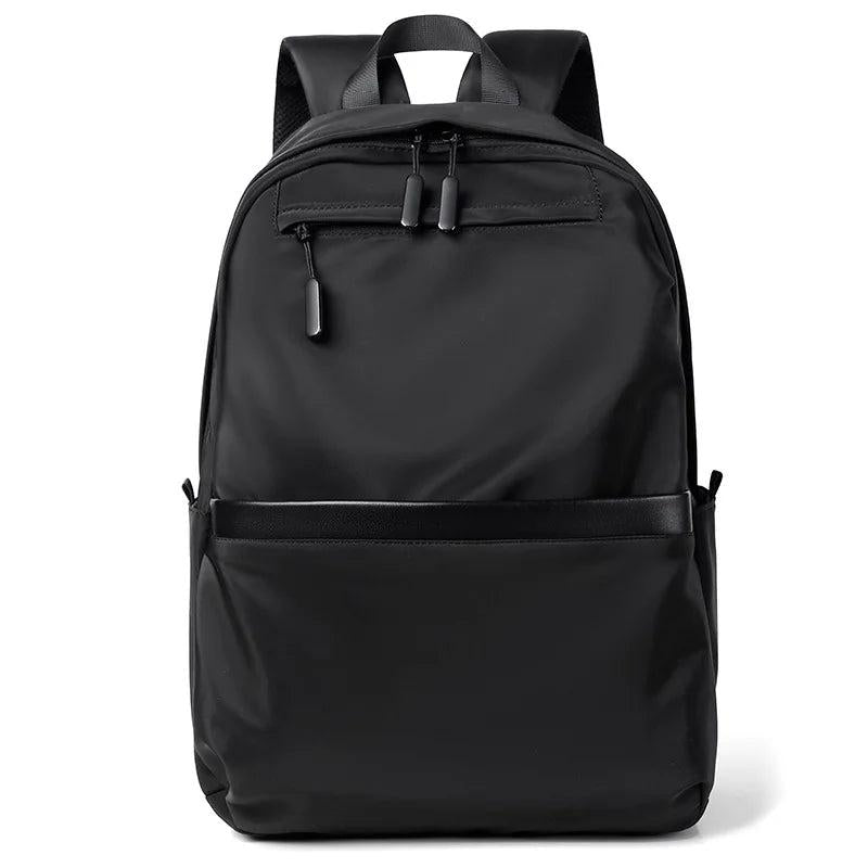 Men's Business Backpack Solid Large Capacity Travel Bookpack