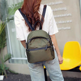 Canvas Waterproof Travel Backpack For Woman