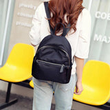 Canvas Waterproof Travel Backpack For Woman