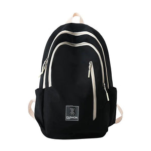 Waterproof Nylon Student Schoolbag Large Capacity Backpack