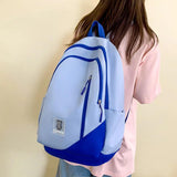 Waterproof Nylon Student Schoolbag Large Capacity Backpack