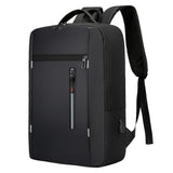 Waterproof Business Backpack Men with USB 15.6 Inch Laptop Large Capacity