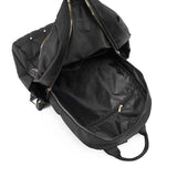 Ladies Casual Shoulder Backpack with Rivet Diamond