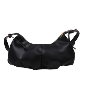 Vintage Leather Shoulder Bag Large Capacity Crossbody Handbag