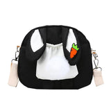 Girl Little Bag Tide Ins Japanese Cartoon Funny Canvas Bag Student Shoulder Mess