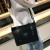 Canvas Tote Bag Large Capacity Casual Shoulder Messenger Bag