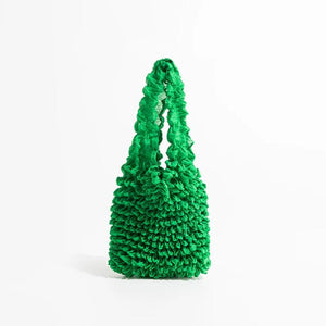Polyester Grocery Bag Heavy Duty Shopping Tote Women Handbags