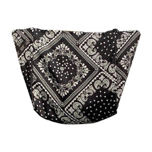 Cashew Flower Printing Women Shoulder Bags Ladies Shopping Tote Casual Cotton Fe