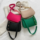 One Shoulder Bag Women'S Underarm Bag Advanced Texture Armpit Purses And Handbag