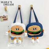 Mara's Dream Hamburger Shoulder Bag Sweet Girly Handbag