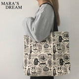 Mara's Dream High Capacity Women's Tote Bag Canvas Shopper Bag