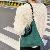 Mara's Dream Women Striped Corduroy Crossbody & Shoulder Bag