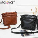 Vintage Women Soft PU Leather Shoulder Crossbody Bag