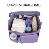 Stroller Organizer Bag Multifunction Bottle Holder Water Resistant Diaper Mommy