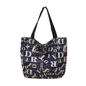 Large Canvas Bag for College Students