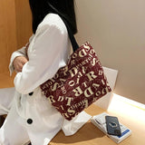Large Canvas Bag for College Students