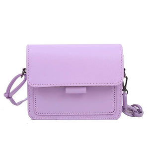 Women's Small Crossbody Bag Lightweight Flap Handbag