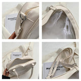 Heart Shaped Girls Crossbody Bags Transparent Women Shoulder Bags PVC