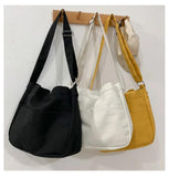 Large Capacity Canvas Shoulder Bag School Bag