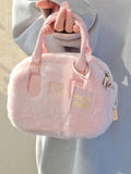 Women's Pink Messenger Bag Japanese Cotton Shoulder Bag