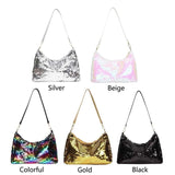 Sequin Women Underarm Bags Small Top-Handle Bags Ladies Party Handbags