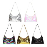 Sequin Women Underarm Bags Small Top-Handle Bags Ladies Party Handbags