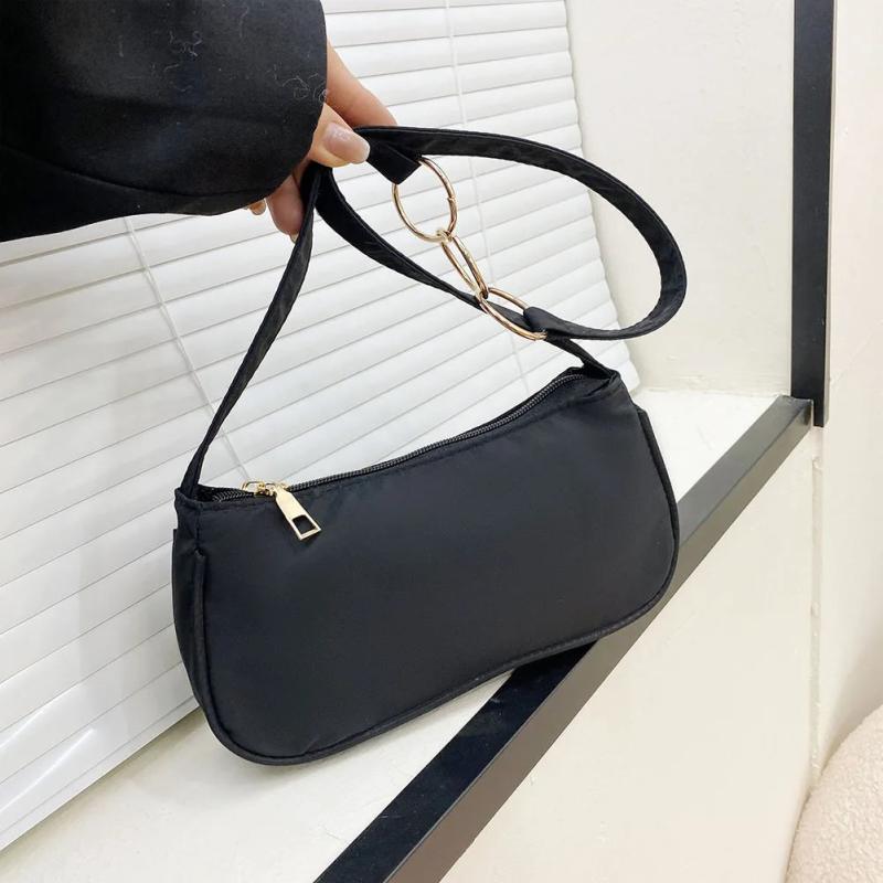 Women's Nylon Messenger Bag Lady Crossbody Handbag Shopping Street Bags