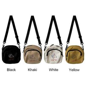 Youth Canvas Messenger Bag Shoulder Bag Student Crossbody Bags