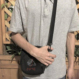 Youth Canvas Messenger Bag Shoulder Bag Student Crossbody Bags