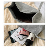 Women Beach Bag Large Capacity Flax Shoulder Tote Casual Shopping Travel